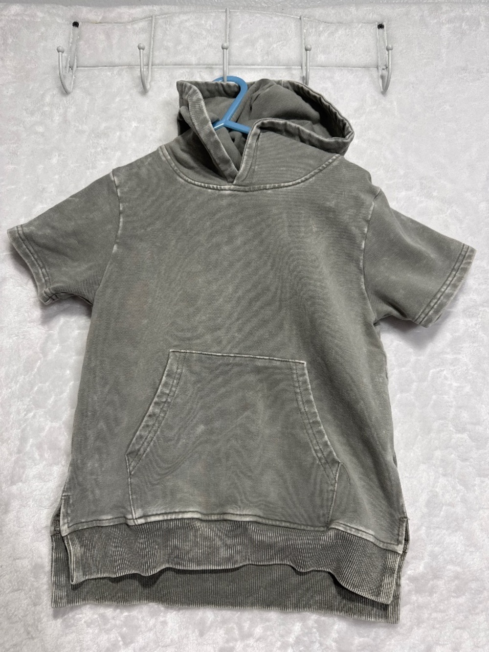 Tullabee Altar'd State Toddler Girls Hoodie Short Sleeve Grayish Green Size 3T